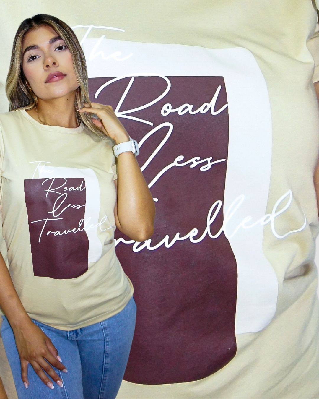 Camiseta RegularFit Road - Mozzaar Camiseta Regular Fit Coquette | Estilo Viajero - Mozzaar