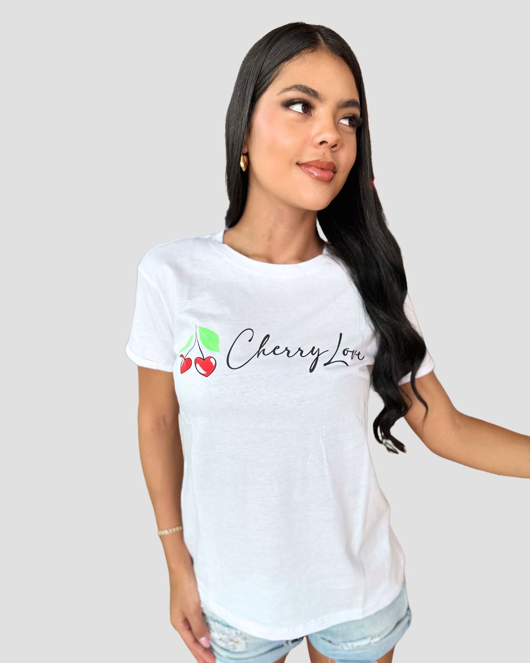 Camiseta RegularFit Cherry Love - Mozzaar Camiseta RegularFit Cherry Love