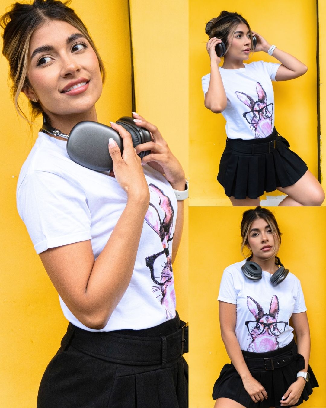 Camiseta RegularFit Bunny - Mozzaar Camiseta Regular Fit Bunny | Ternura y Estilo - Mozzaar