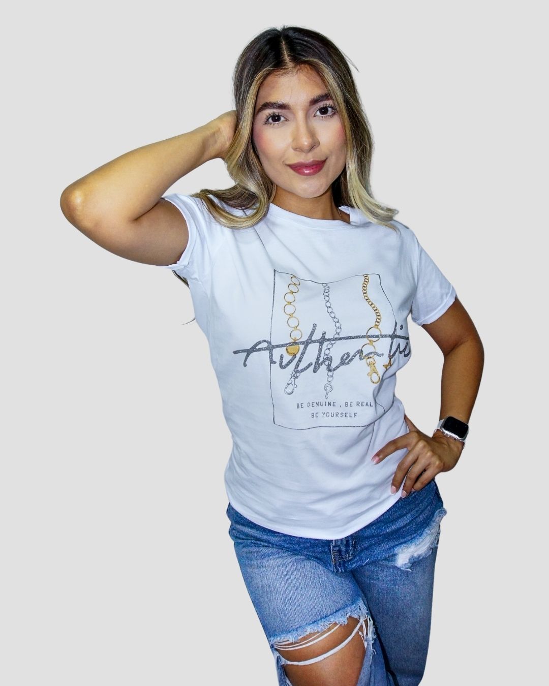 Camiseta RegularFit Authentic - Mozzaar Camiseta Regular Fit Authentic | Estilo Único y Auténtico - Mozzaar