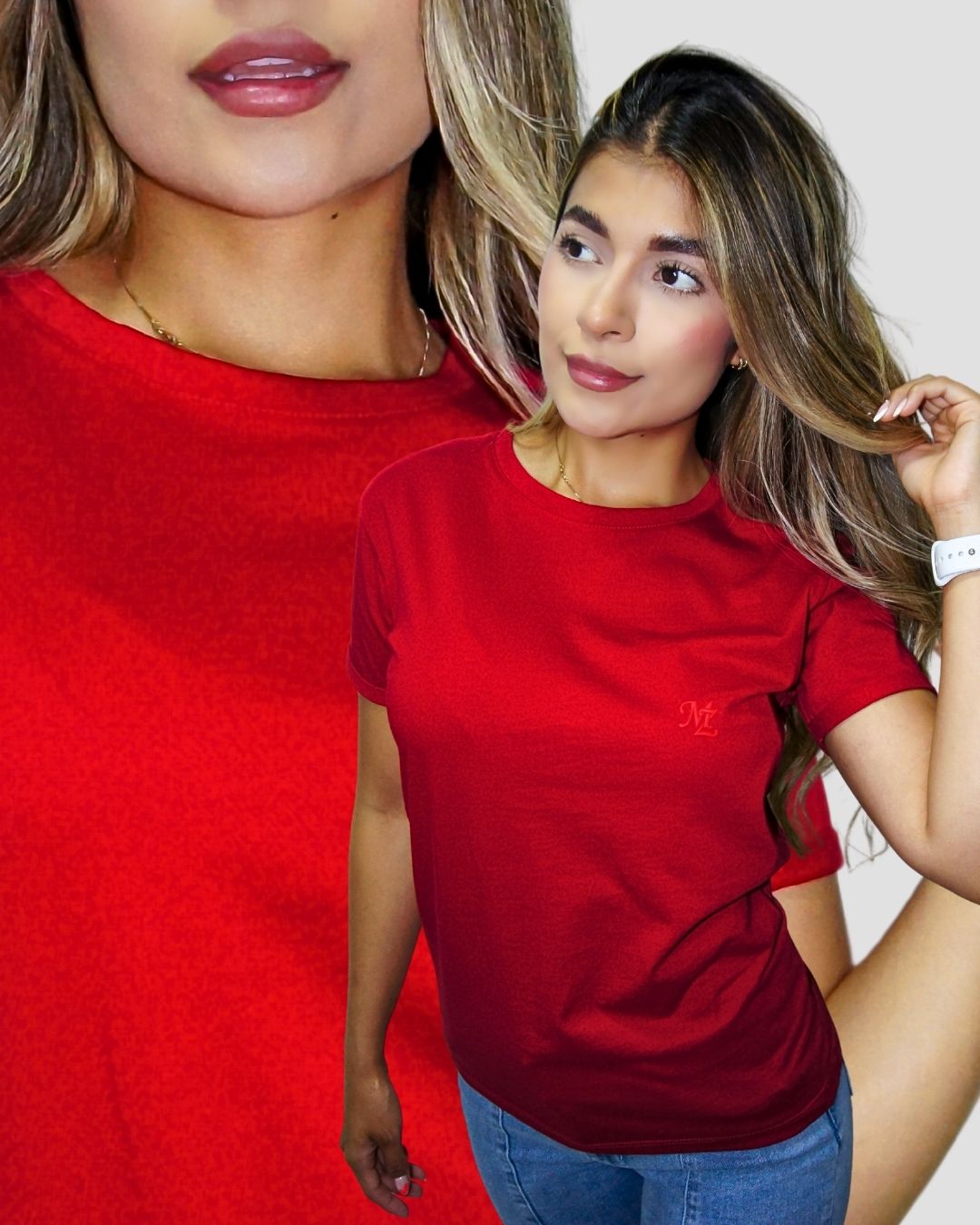 Camiseta Básica RegularFit Roja - Mozzaar Camiseta Básica RegularFit Roja