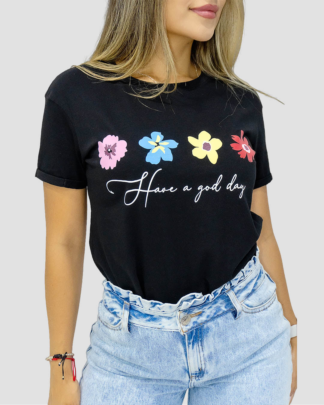 Camiseta RegularFit Flower - Mozzaar Camiseta RegularFit Flower