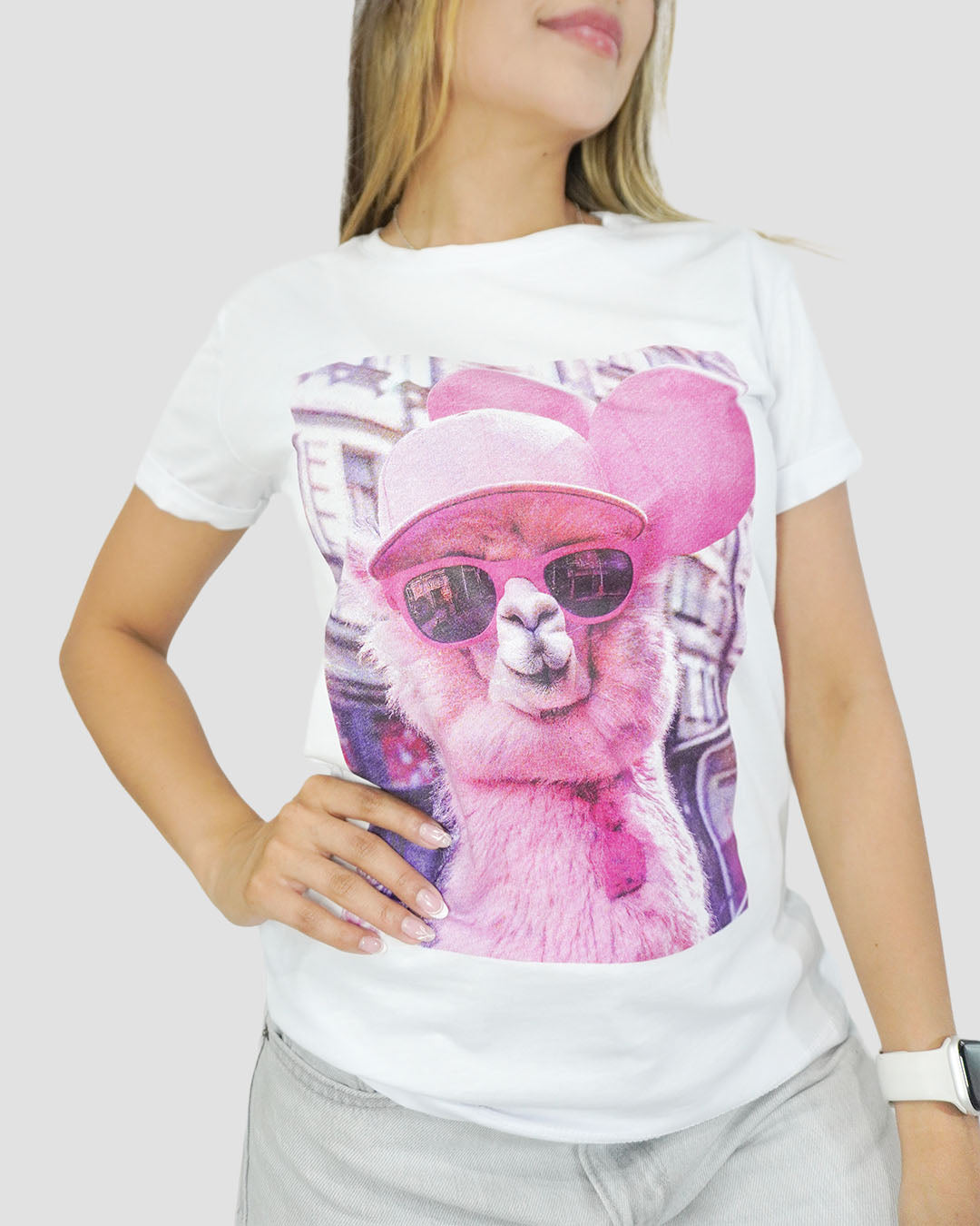 Camiseta RegularFit Cool Llama