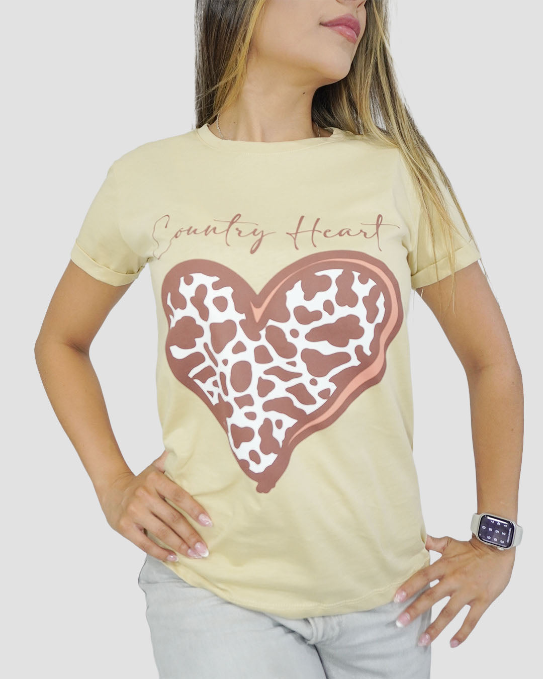 Camiseta RegularFit Country Heart