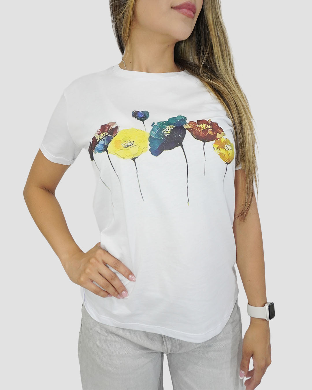 Camiseta RegularFit Jardín de Colores