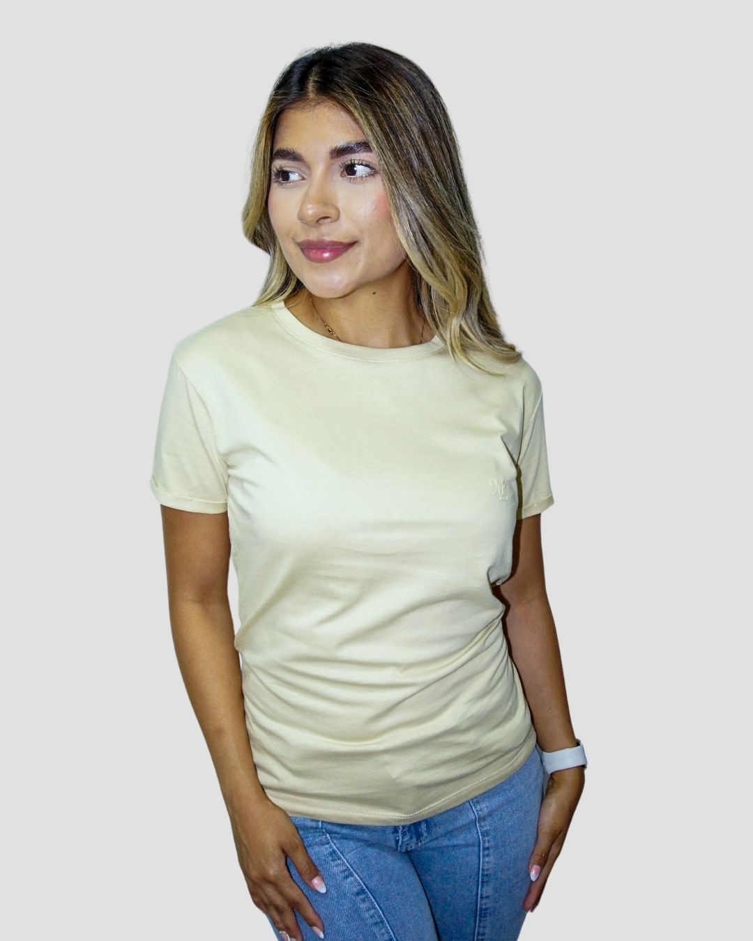 Camiseta Básica RegularFit Beige