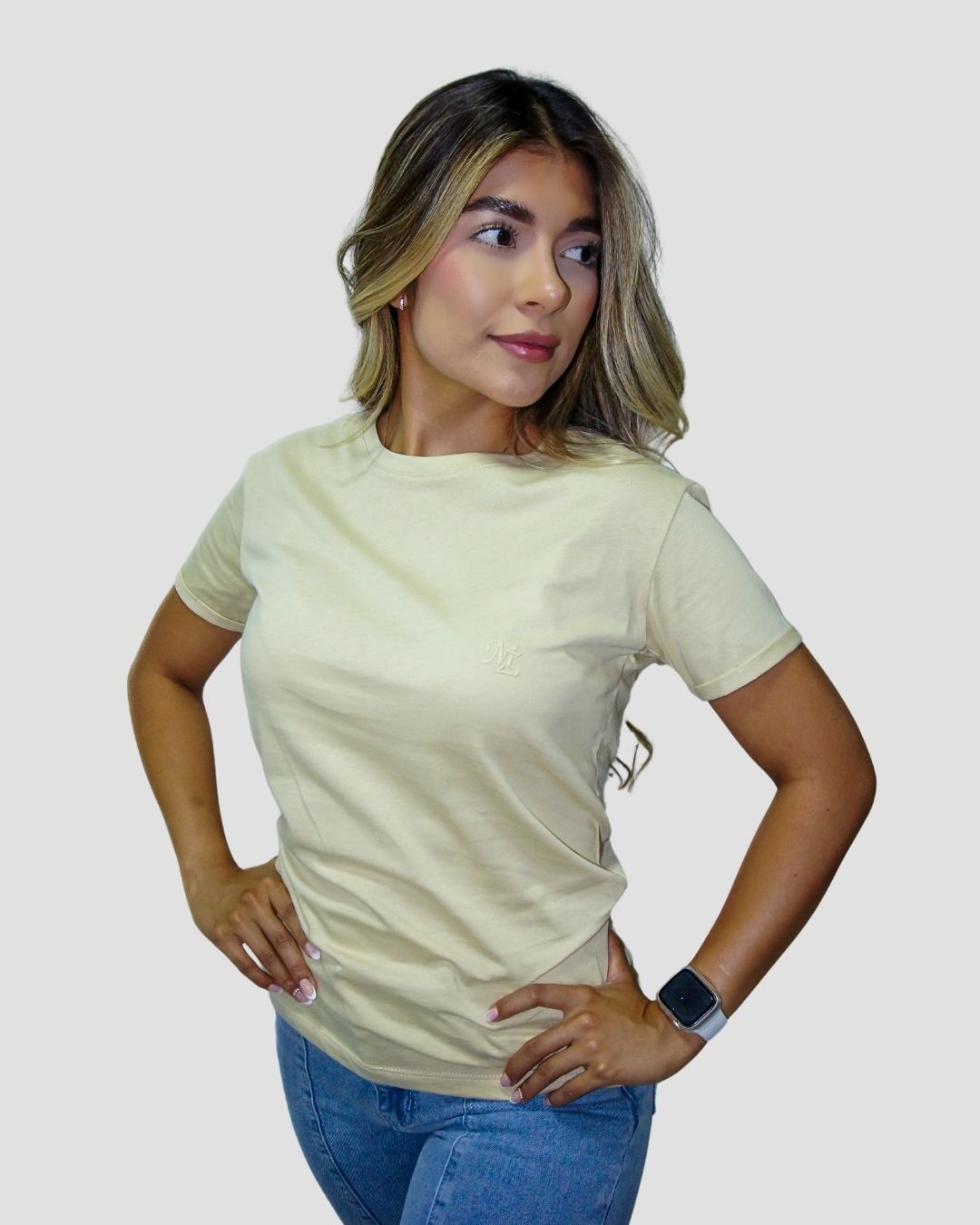 Camiseta Básica RegularFit Beige