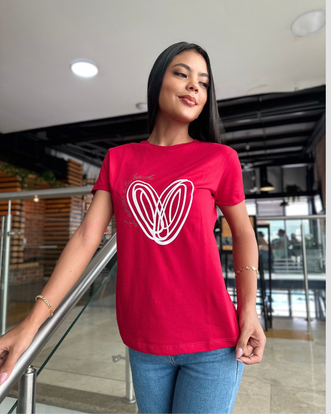 Camiseta RegularFit Corazon