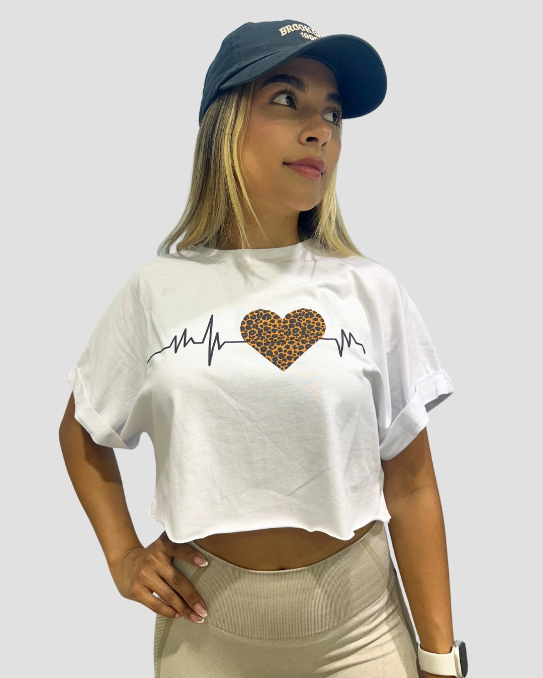 Camiseta Rodada Corazon Print