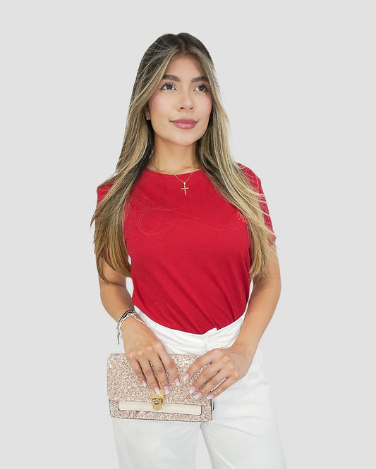 Camiseta Básica RegularFit Roja