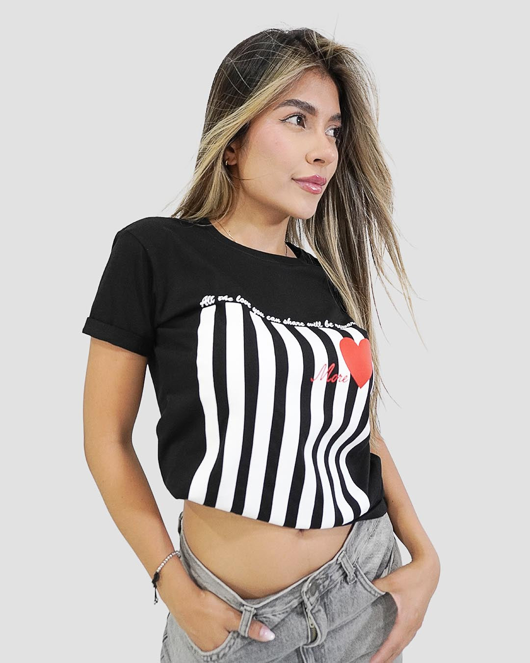 Camiseta RegularFit Corazon