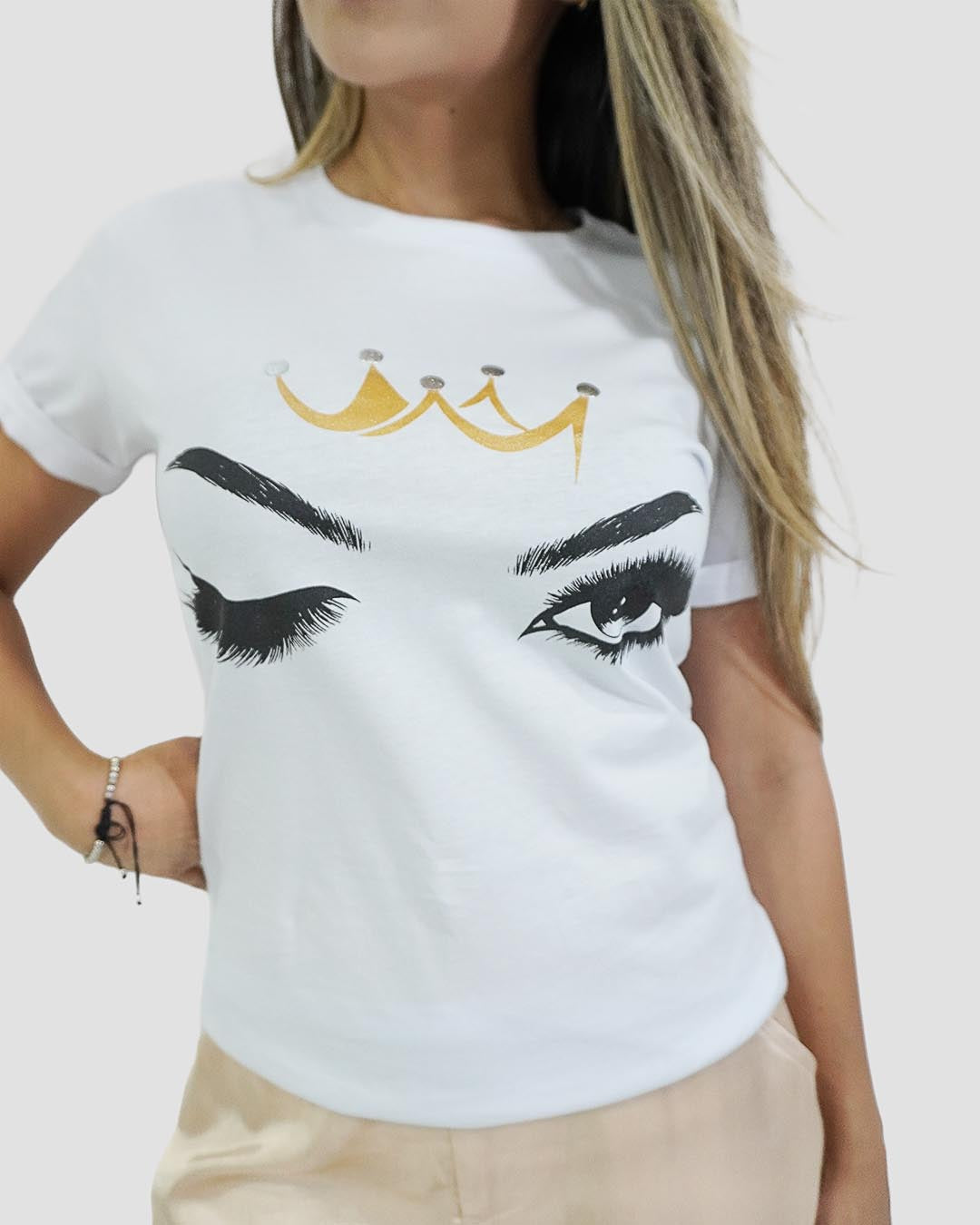 Camiseta RegularFit Queen Eyes