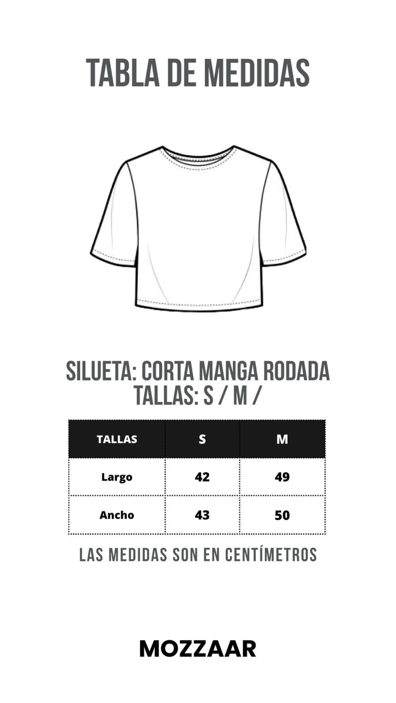 Guía de tallas silueta corta