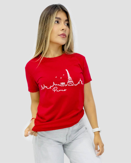 Camiseta RegularFit Paris - Mozzaar Camiseta RegularFit Paris