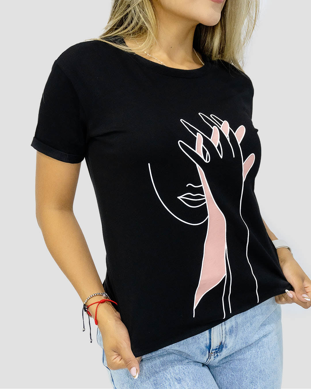 Camiseta RegularFit Manos - Mozzaar Camiseta RegularFit Manos