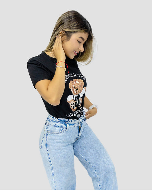 Camiseta RegularFit Bear - Mozzaar Camiseta RegularFit Bear