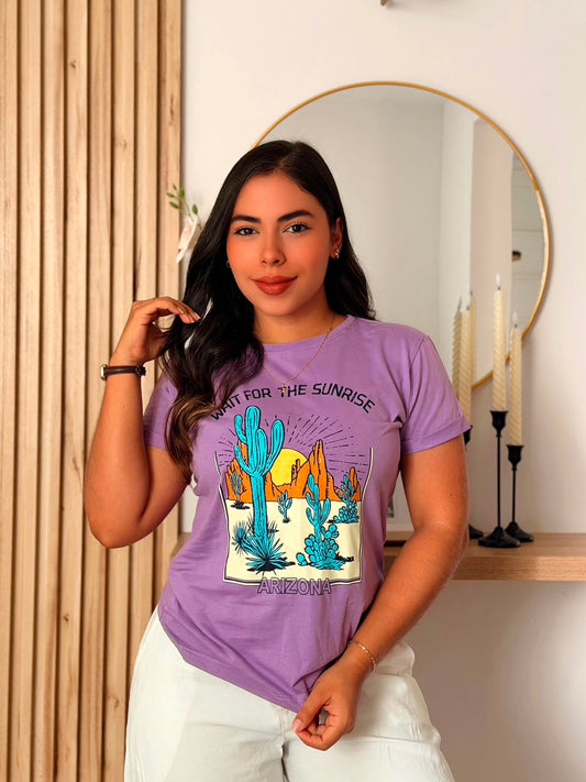 Camiseta regular fit - Amanecer Arizona