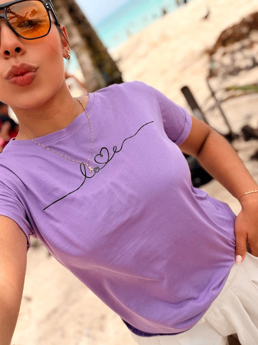 Camiseta regular fit - Camiseta "Love"
