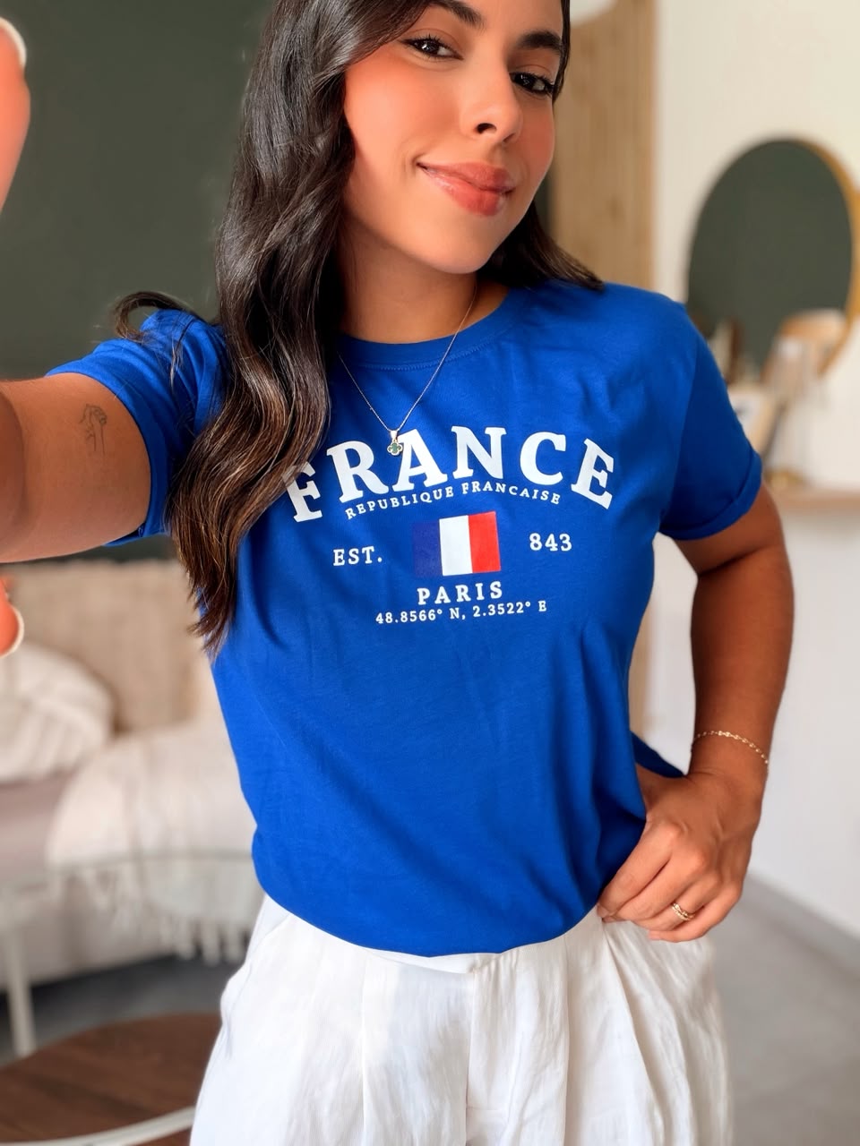 Camiseta regular fit - France Paris