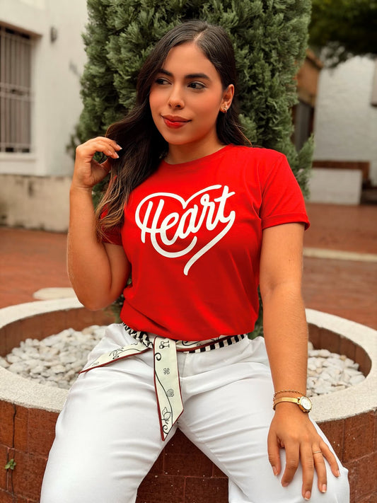 Camiseta Regular Fit - Heart