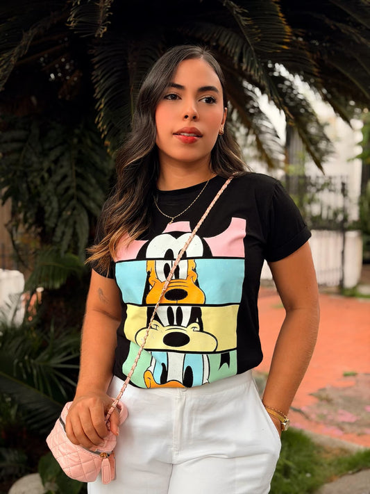 Camiseta Regular Fit - Disney Retro