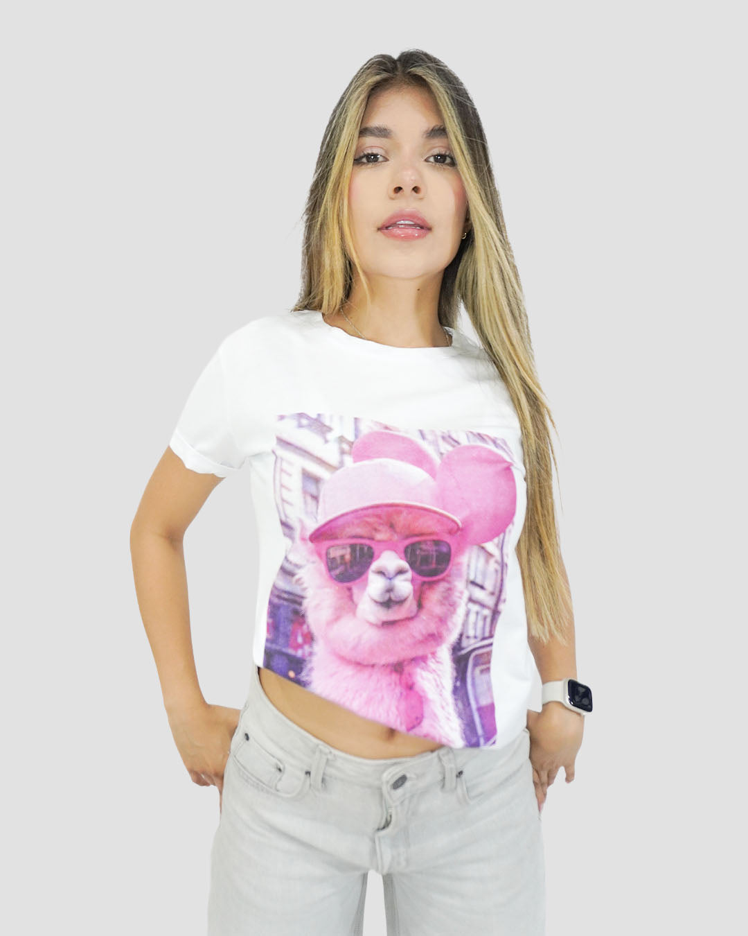 Camiseta RegularFit Cool Llama