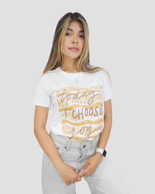 Camiseta RegularFit Choose Joy