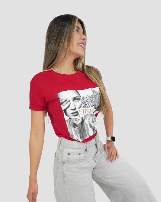 Camiseta Regularfit Life Collage