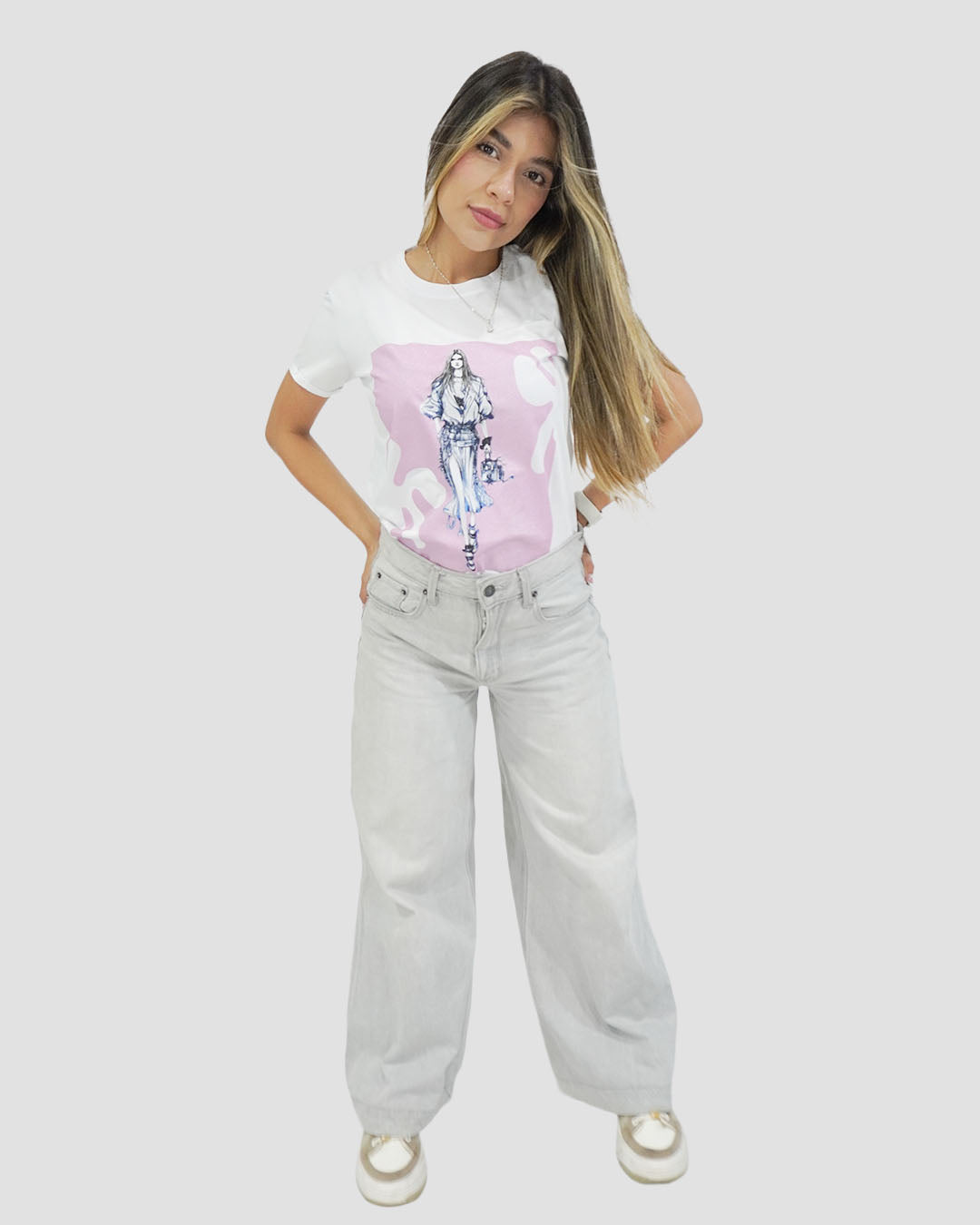 Camiseta RegularFit Fashion Sketch