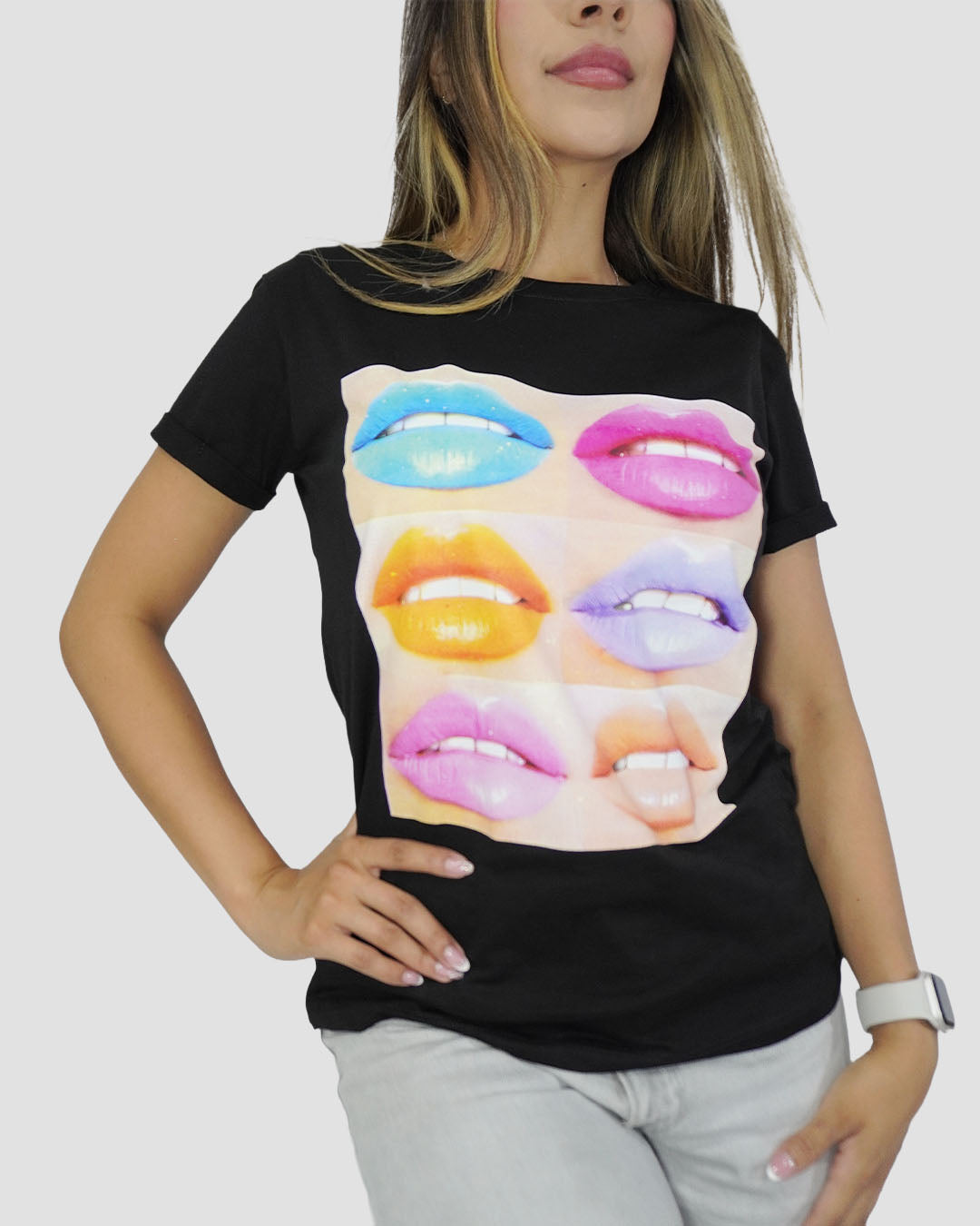 Camiseta RegularFit Pop Lips