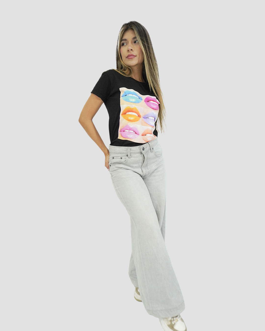 Camiseta RegularFit Pop Lips
