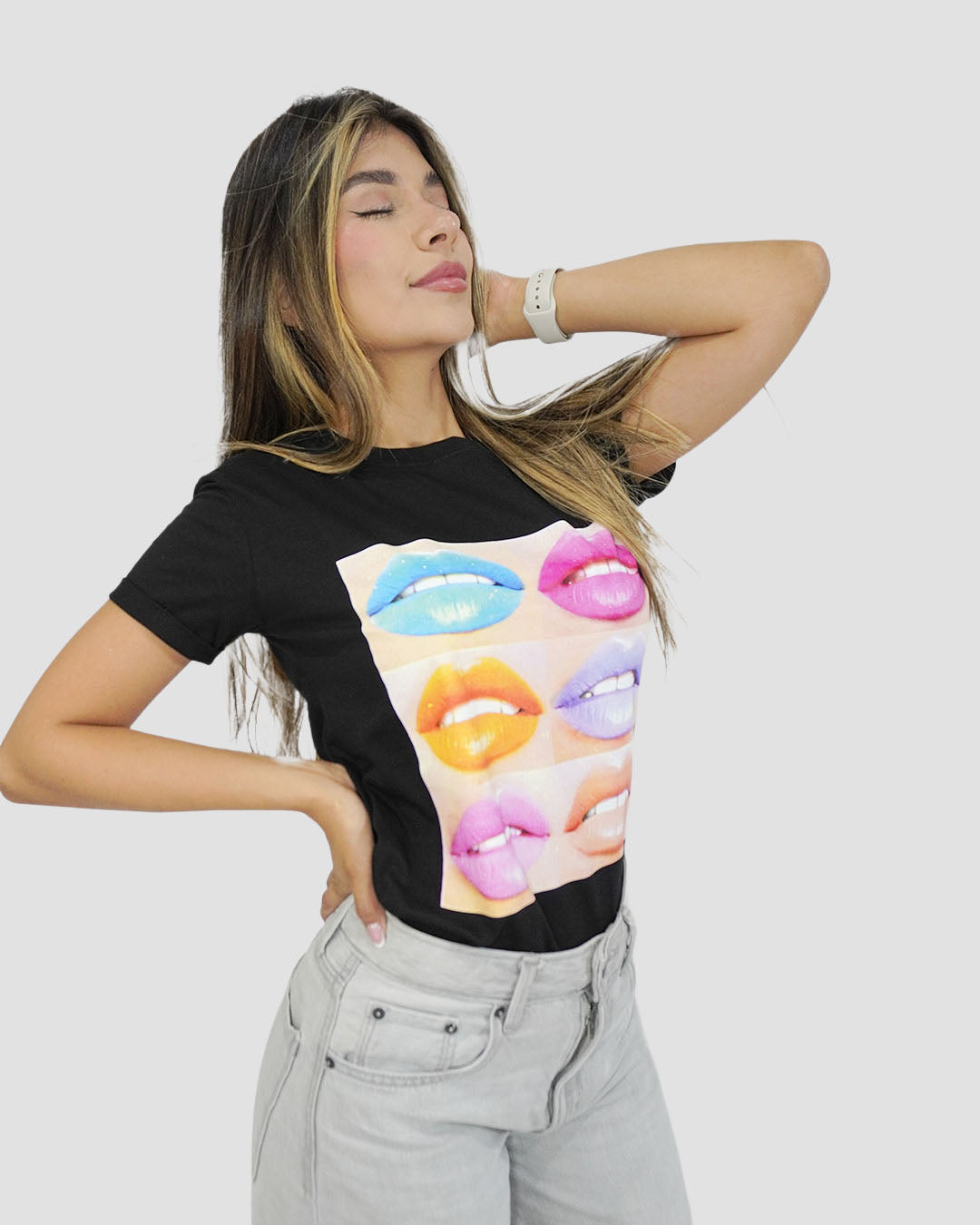 Camiseta RegularFit Pop Lips