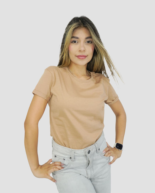 Camiseta Básica RegularFit Café